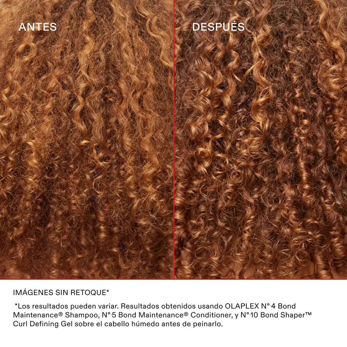 N°10 Bond Shaper Curl Defining Gel — infografía 2