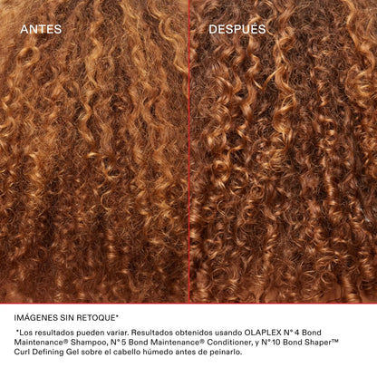 N°10 Bond Shaper Curl Defining Gel — infografía 2