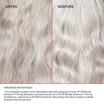 N°4P Blonde Enhancer Toning Shampoo — infografía 4