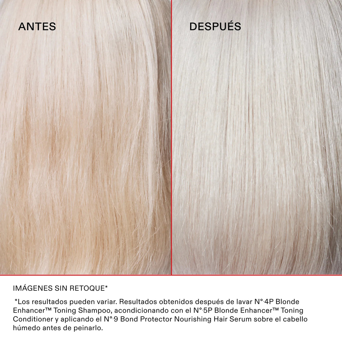 N°4P Blonde Enhancer Toning Shampoo — infografía 6