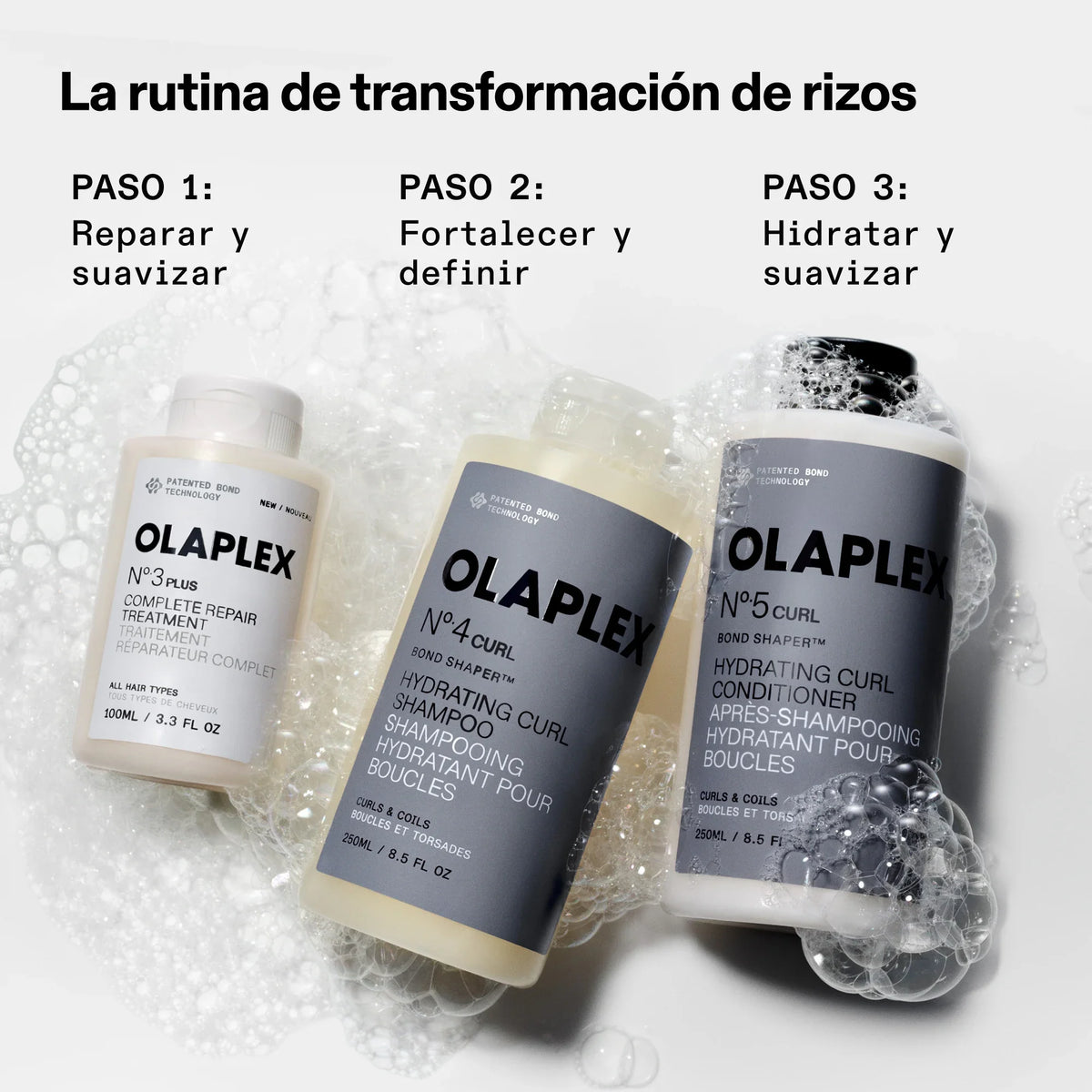 N°5 Curl Bond Shaper Hydrating Curl Conditioner — infografía 1