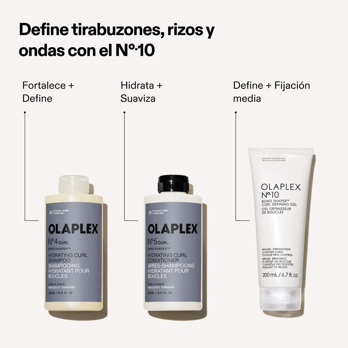 N°5 Curl Bond Shaper Hydrating Curl Conditioner — infografía 2