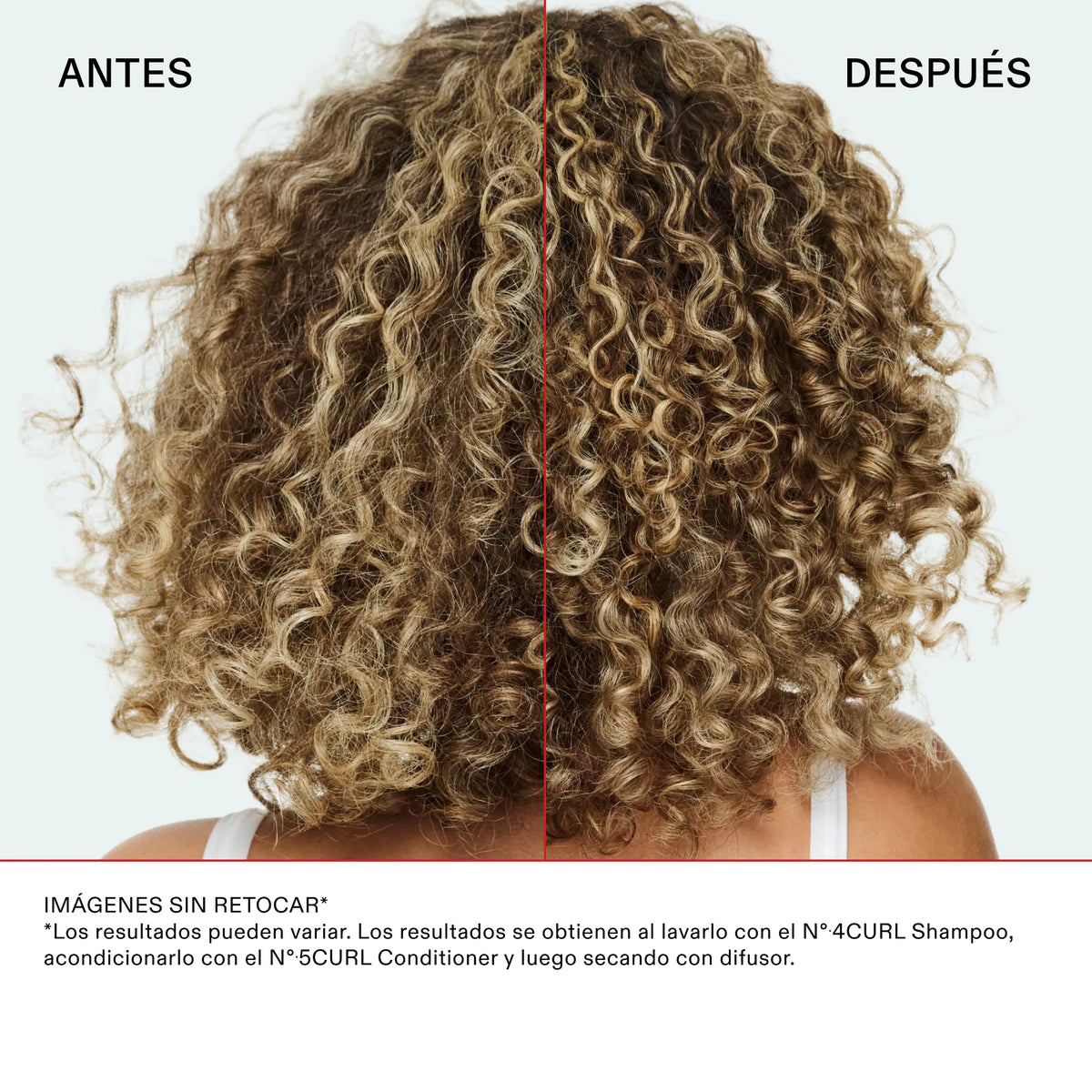 N°5 Curl Bond Shaper Hydrating Curl Conditioner — infografía 11